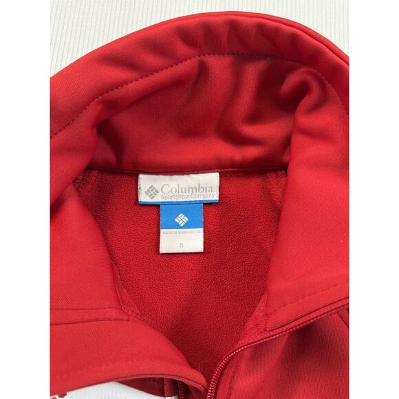 Columbia Ohio State Buckeyes Jacket Women’s L Red Full-Zip Long Sleeve - Picture 9 of 10